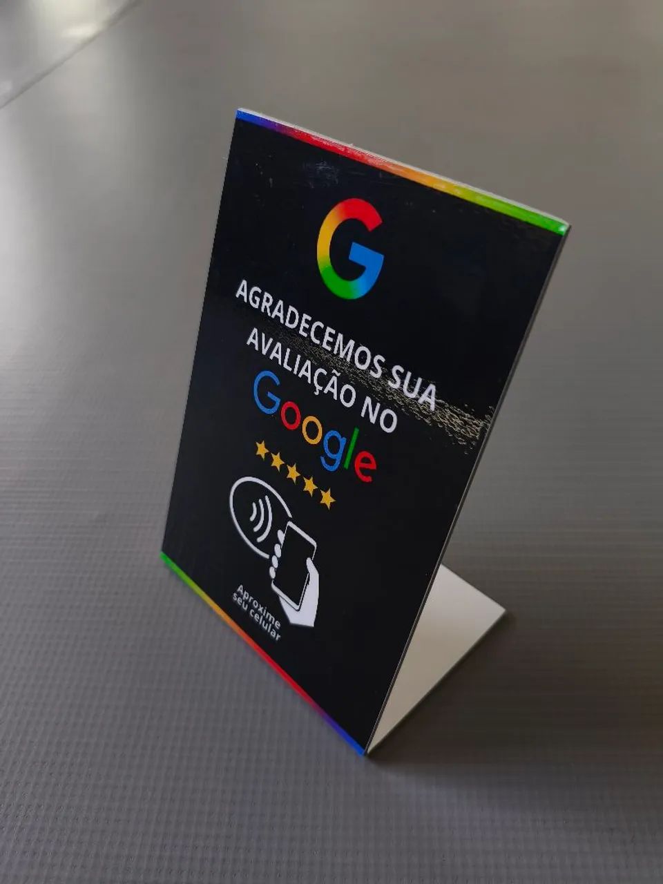 Plaquinhas de avaliação do Google NFC - Foto 2