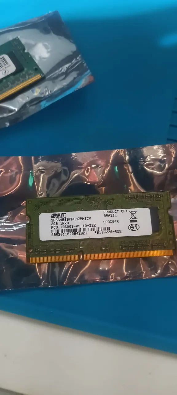 Memória RAM DDR3 notebook 2x2gb - Foto 3