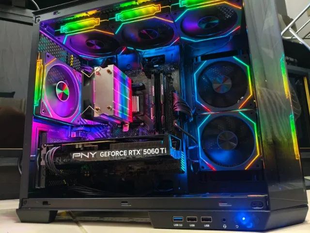 PC Gamer (Recém Montado) Ryzen 5 + RTX 5060 Ti