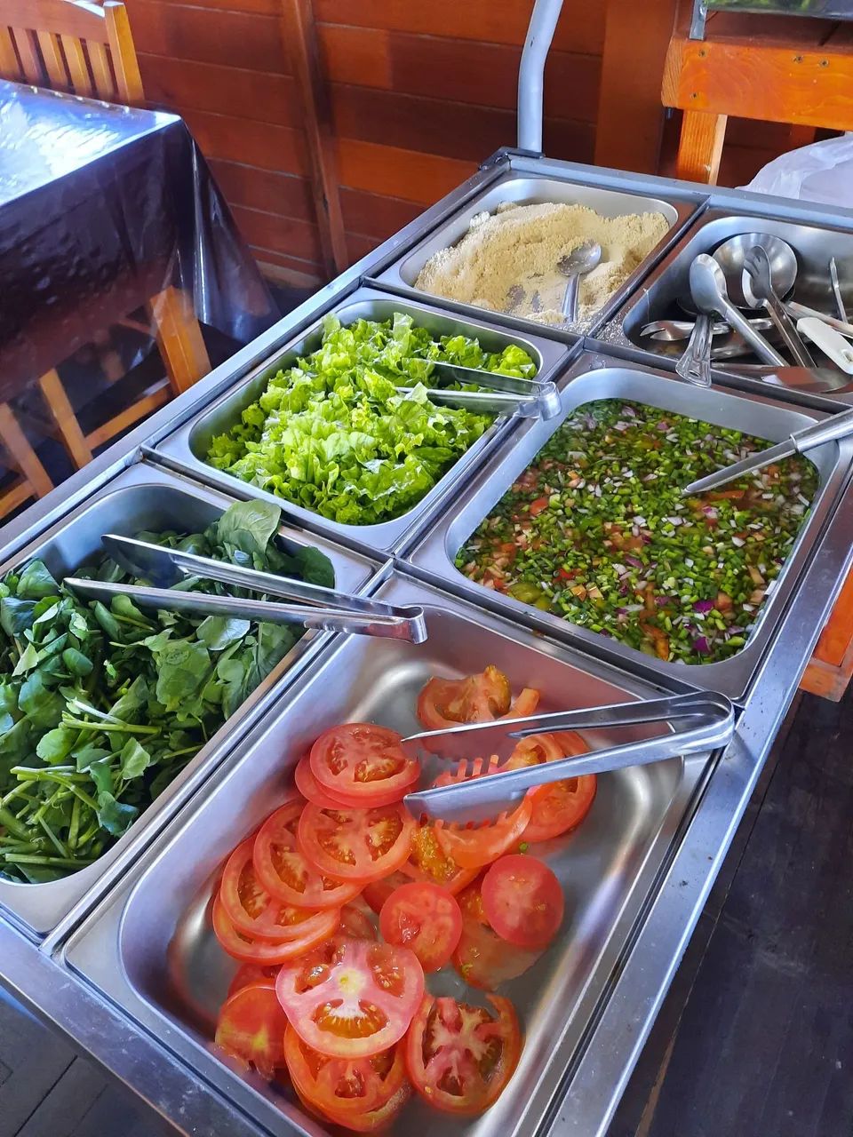 OPORTUNIDADE! BUFFET QUENTE 10 CUBAS + BUFFETVDE SALADA - Foto 2