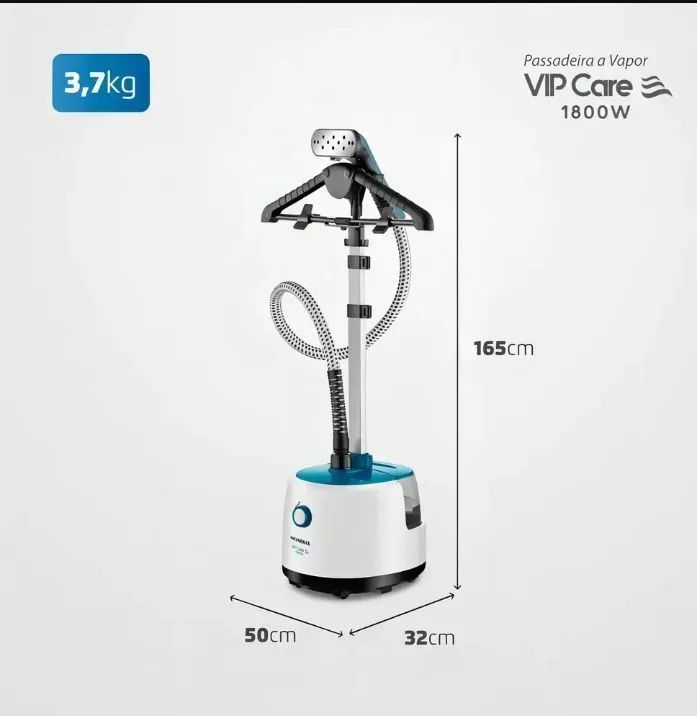 Passadeira vertical a vapor 
