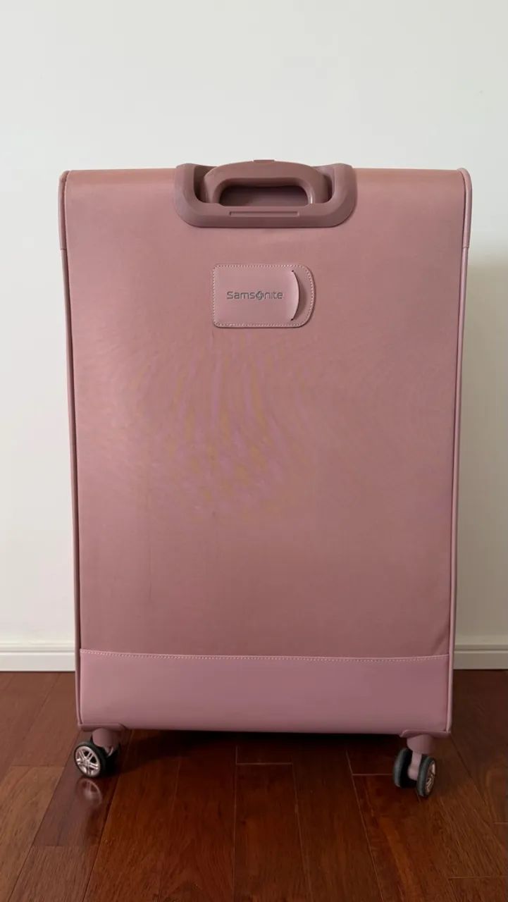 Mala grande Samsonite rosa - Foto 2