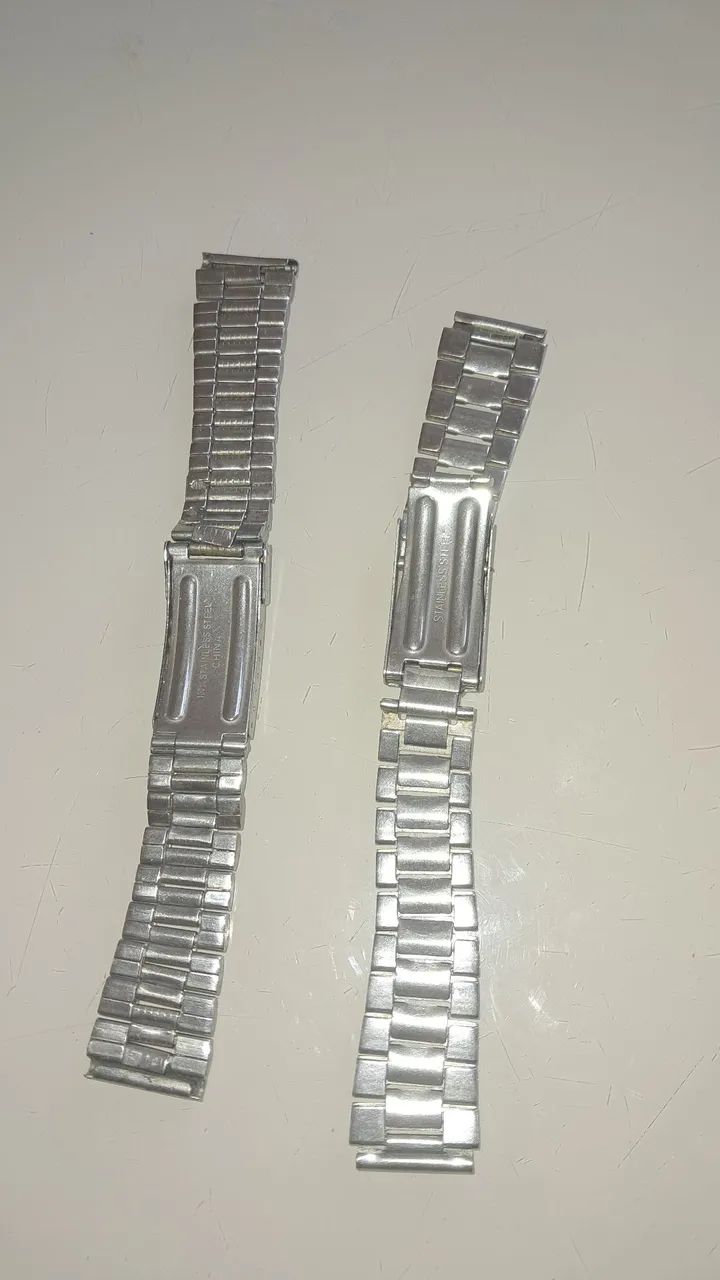 Pulseira de aço p relogio - Foto 2