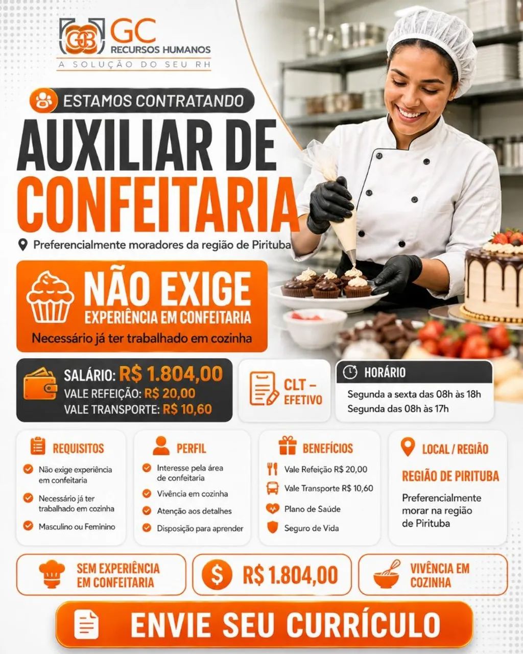 Vaga de emprego 