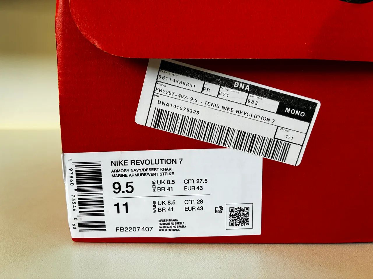 Tênis Nike Revolution 7 Preto Tam. 41 - Pra Levar - Foto 4