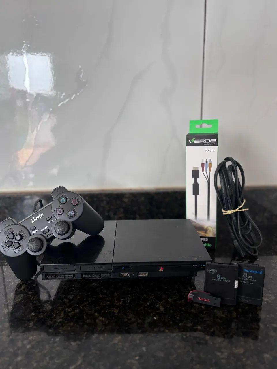 PS2 - Desbloqueado + Jogos! - Foto 4