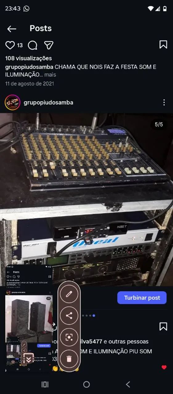 Equipamento de som  - Foto 4
