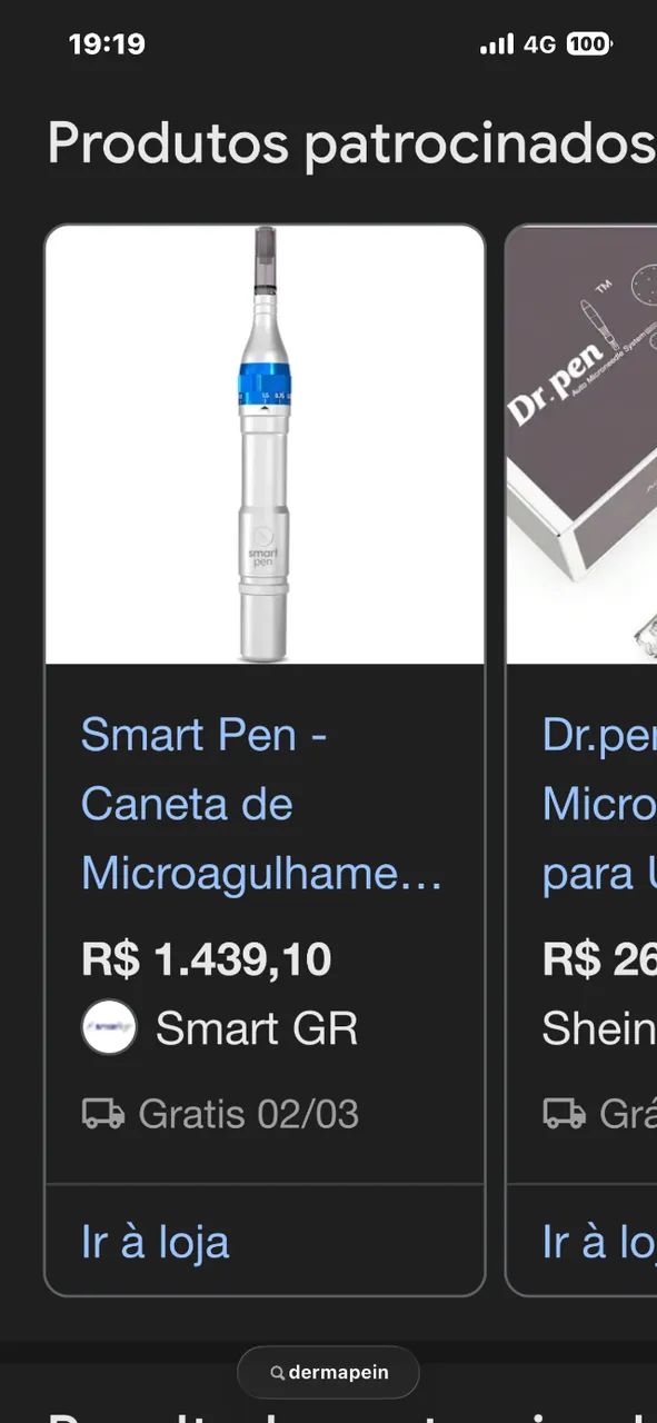 Caneta de microagulhamento Smart derma pen - Foto 2