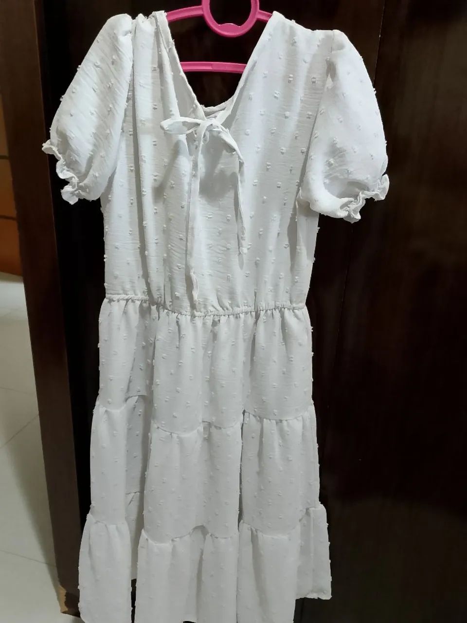 Vestido branco para ABC  - Foto 3