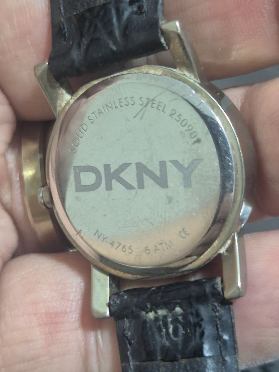 Relógio DONNA KARAN NEW YORK  "DKNY"  À QUARTZ  -  FUNCIONANDO PERFEITAMENTE - Foto 5