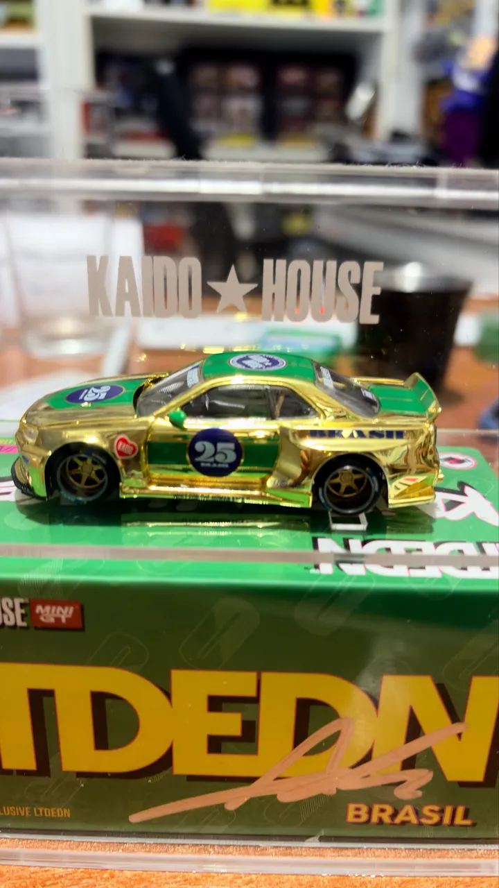 Kaido House 165 Nissan Skyline2000GT-R 1/64 - Hobbies e coleções