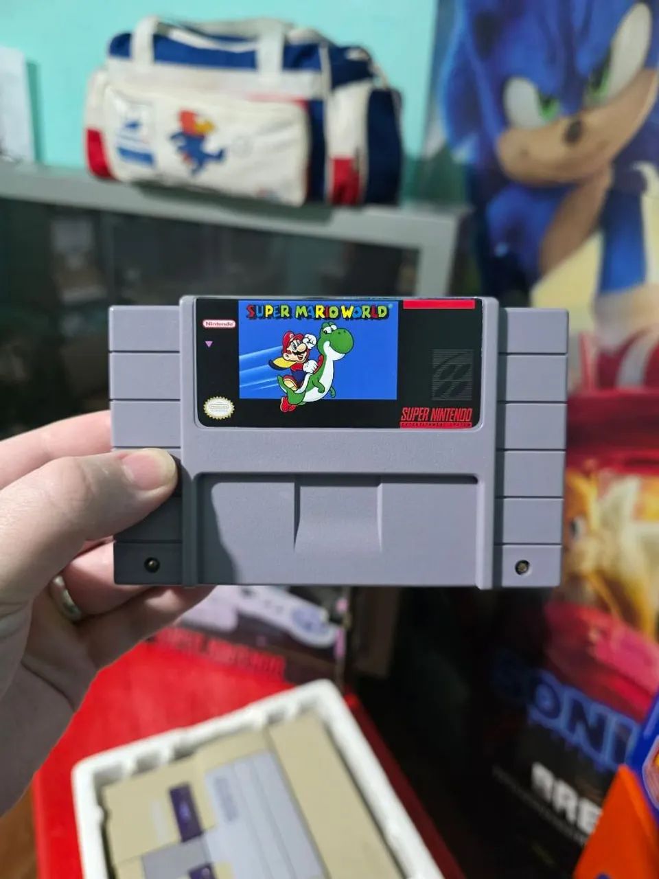 Super Nintendo com caixa + brinde - Foto 2