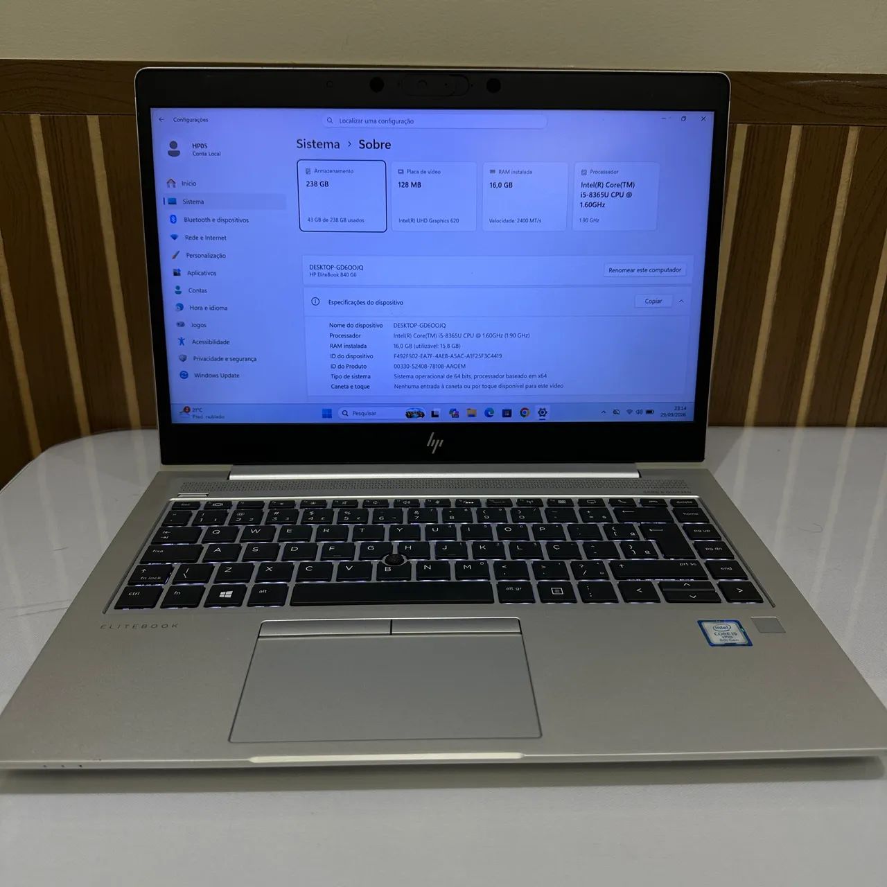 Notebook HP EliteBook 840 G6 | Intel Core i5 - Foto 2