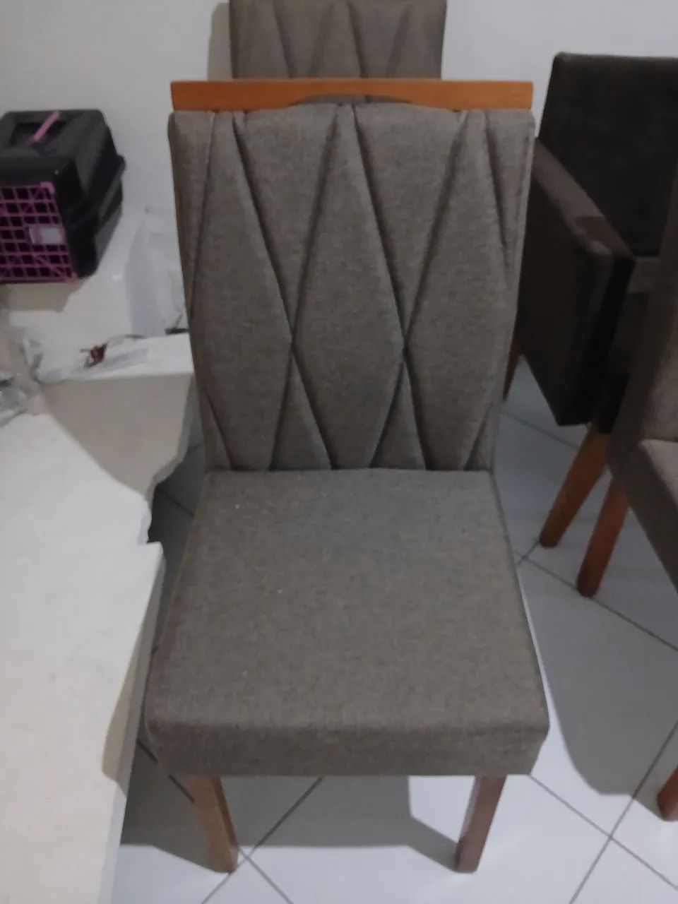 Vendo cadeira avulso semi nova sem uso - Foto 2