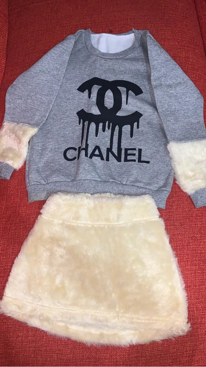Conjunto Chanel infantil 
