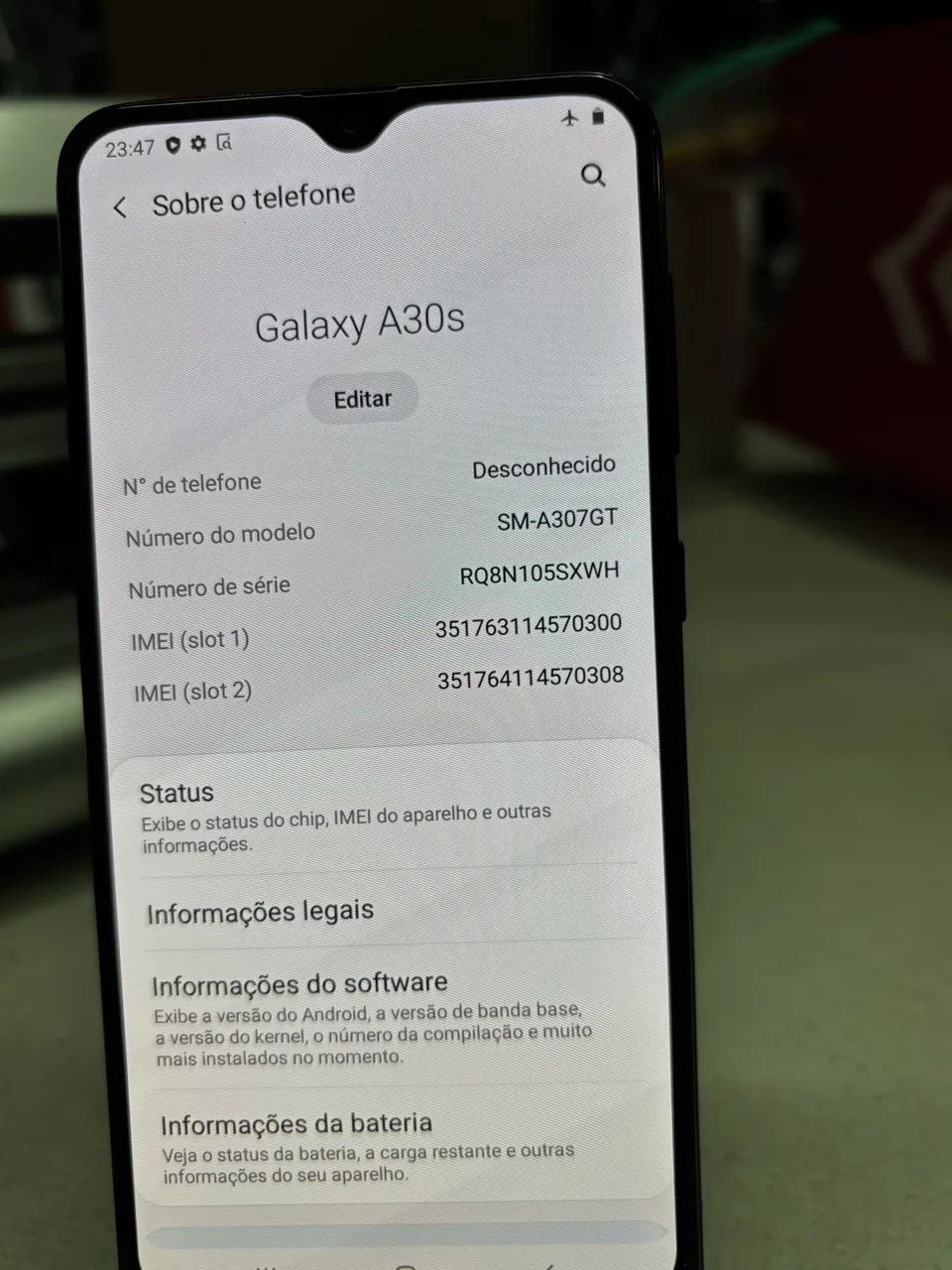 Celular A30 - Baratinho com garantia   - Foto 3