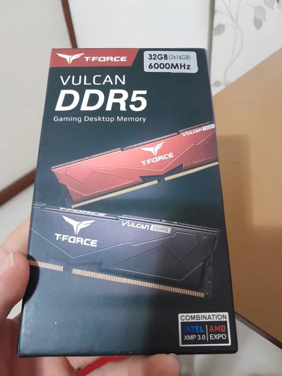 Memoria Ram T-force Vulcan Ddr5 32gb (2x16gb) 6000mhz Cl38 - Foto 3