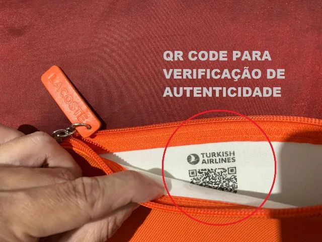 Pouch Original Lacoste - Turkish Airlines - Foto 3