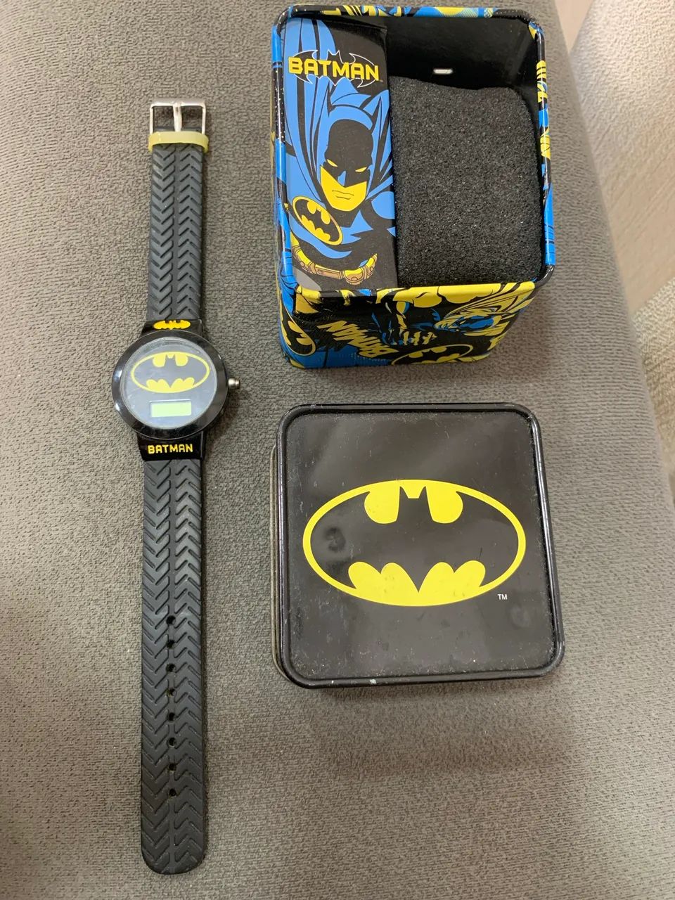 RELÓGIO INFANTIL BATMAN ORIGINAL ACCUTIME (IMPORTADO DOS EUA)