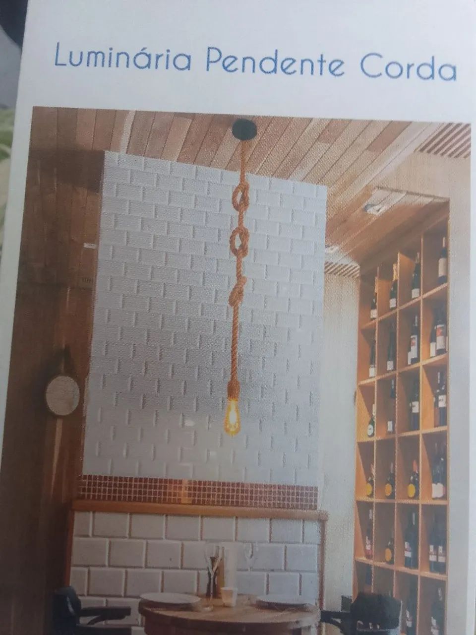 Luminária 