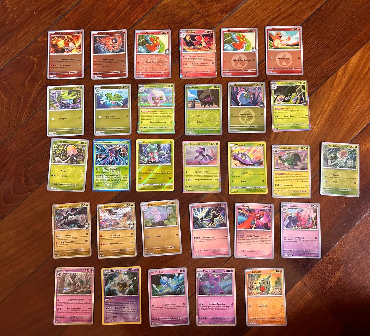 Cartas pokemon brilhantes foil - Foto 2