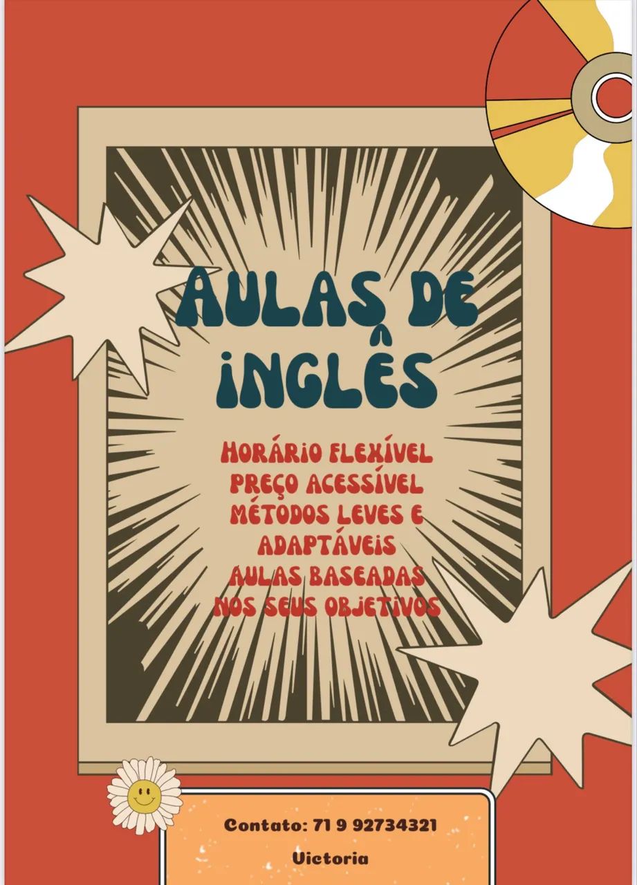 AULAS DE INGLÊS PERSONALIZADAS