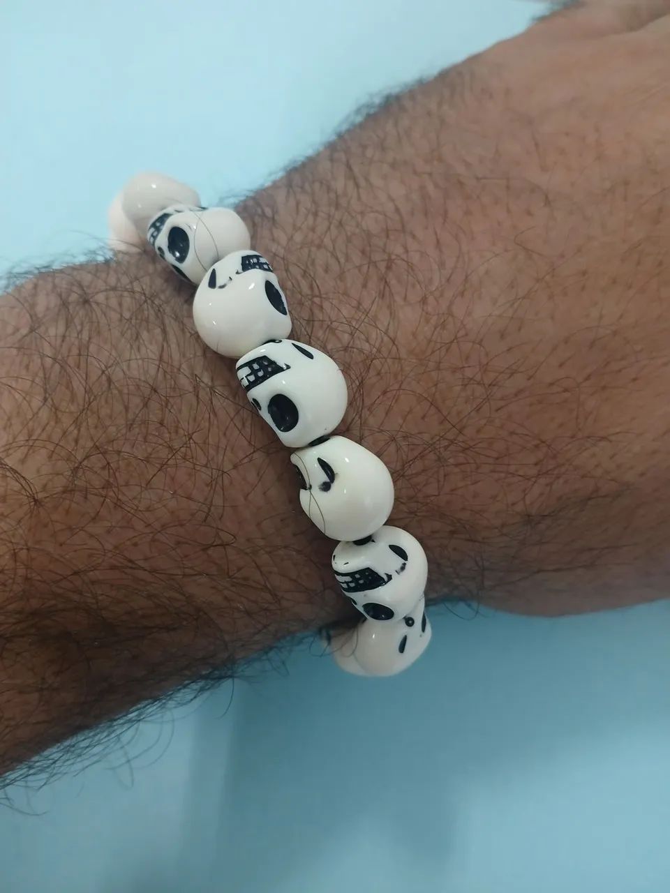 Pulseira adulto caveiras
