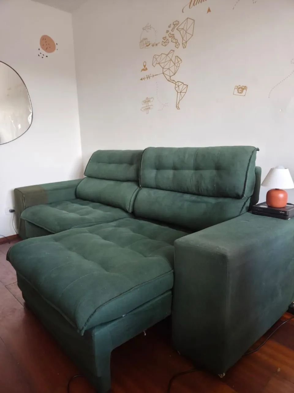 Sofá cama retrátil e reclinável  - Foto 3