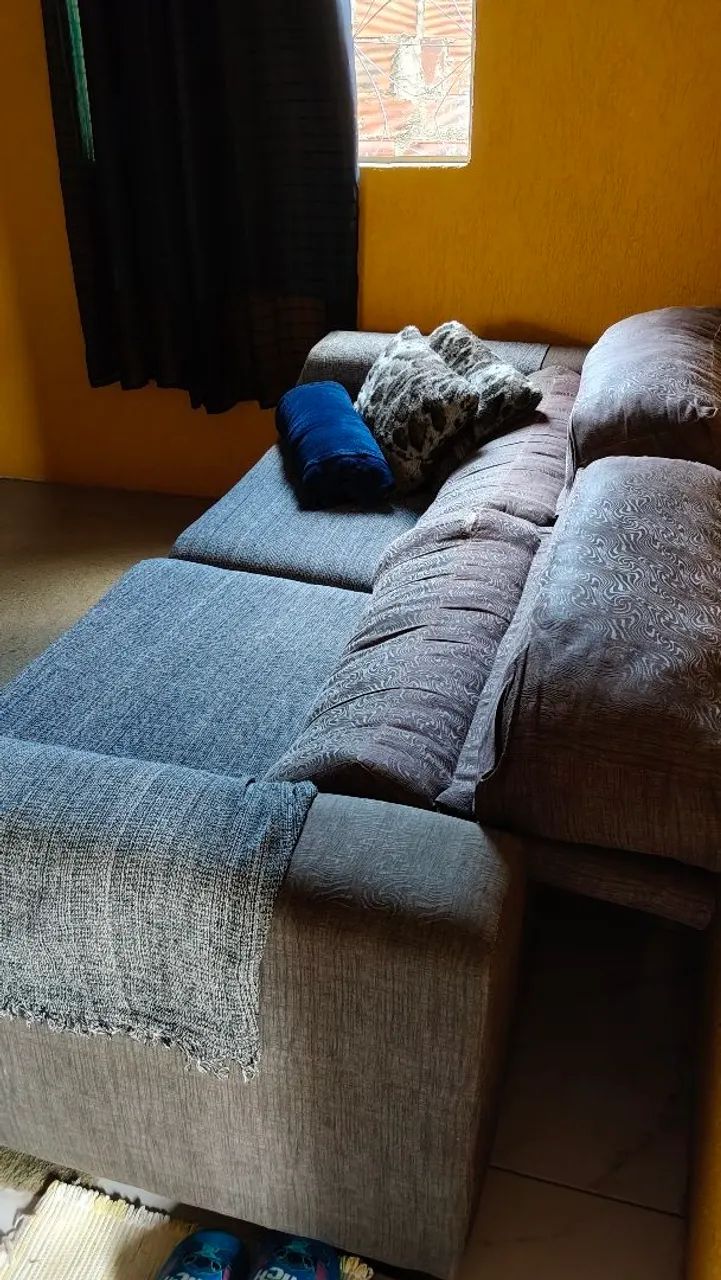 VENDO SOFÁ RETRÁTIL 4 LUGARES  - Foto 3
