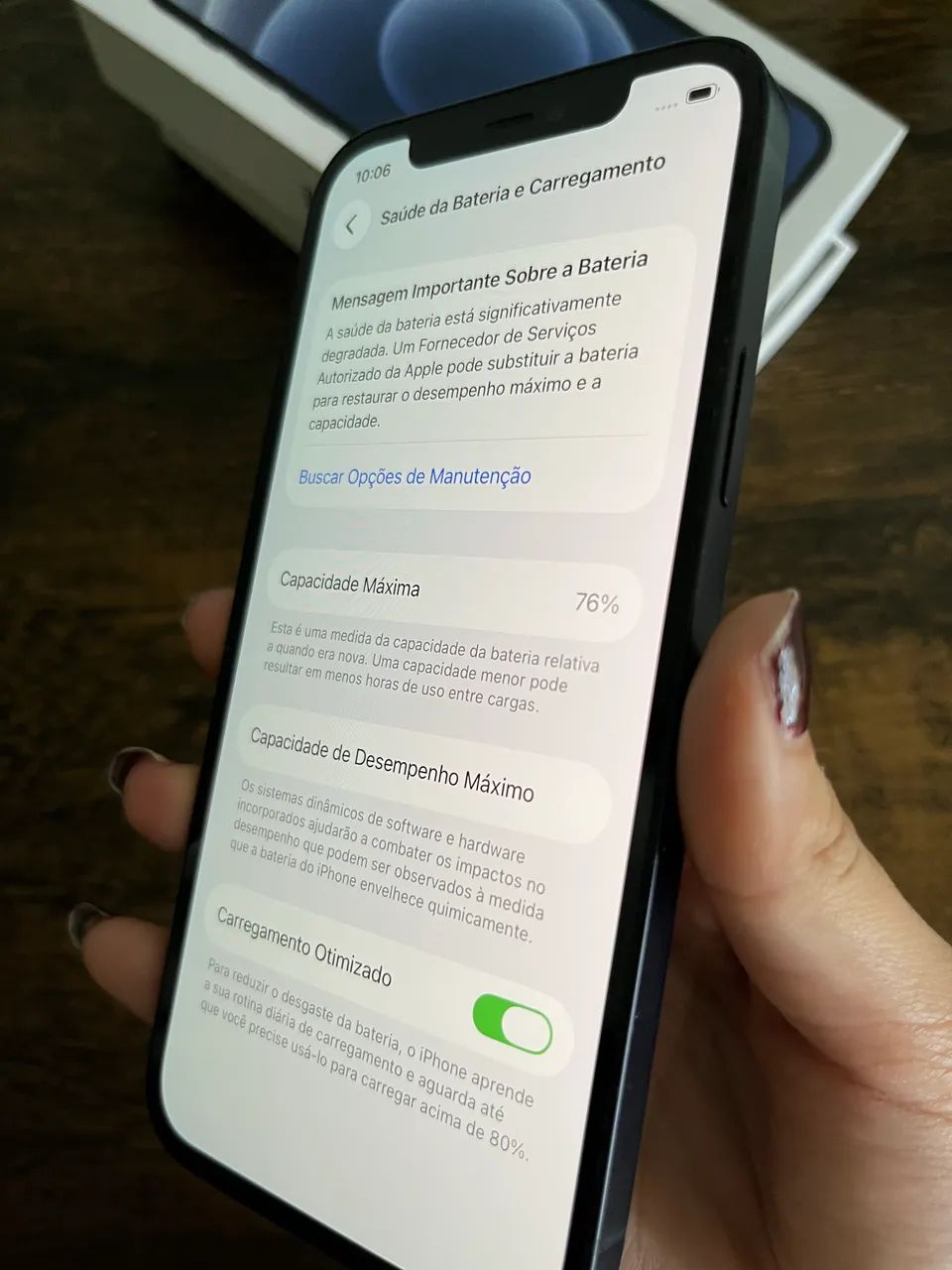 iPhone 12-64GB (posso negociar o valor) - Foto 5