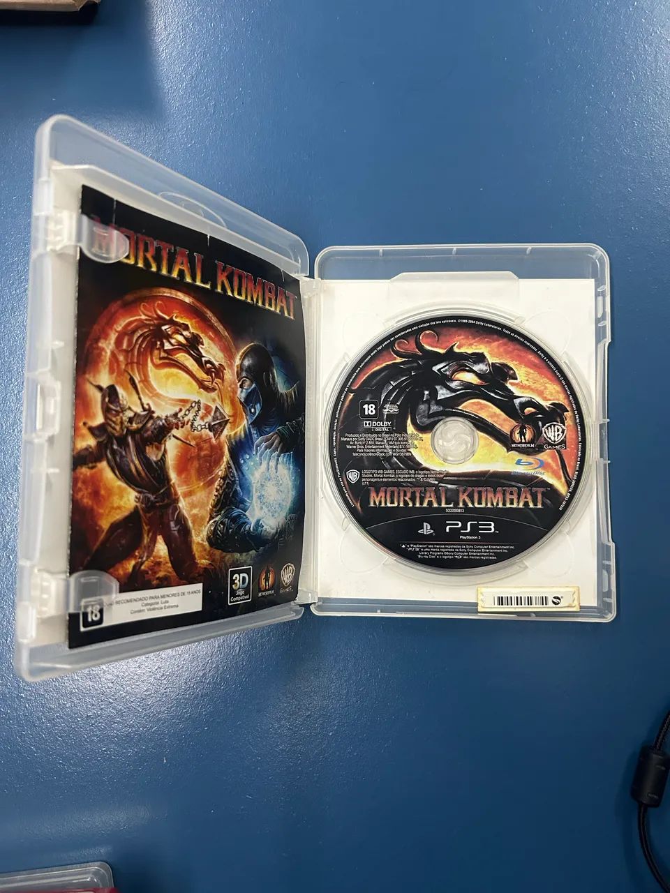 Jogo PS3 call of duty / mortal kombat - Jogos de Vídeo Game