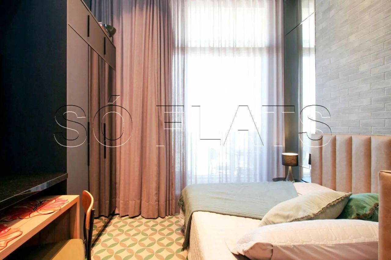 Studio Ibira You Moema, studio disponível para locação com 20m² e 1 dormitório. - Foto 4