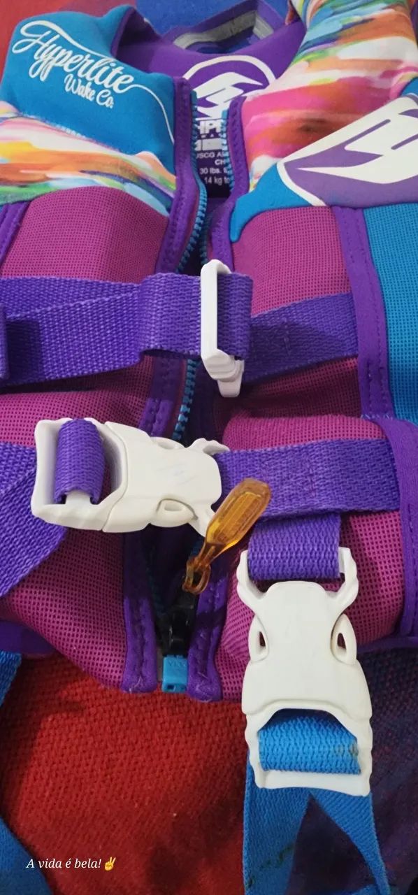 Colete Salva Vidas Infantil Hyperlite - Foto 3