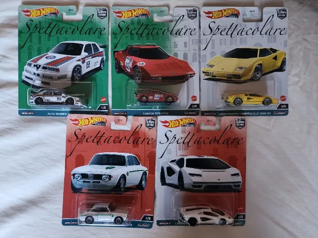 Hot Wheels Rlc Ferrari Heritage Set Caixa Parda Lacrada - Hobbies