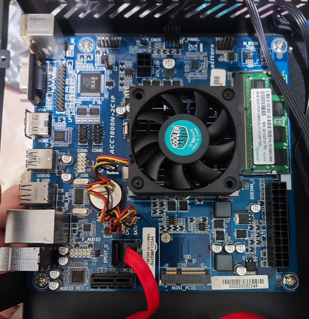 Kit intel j1800 