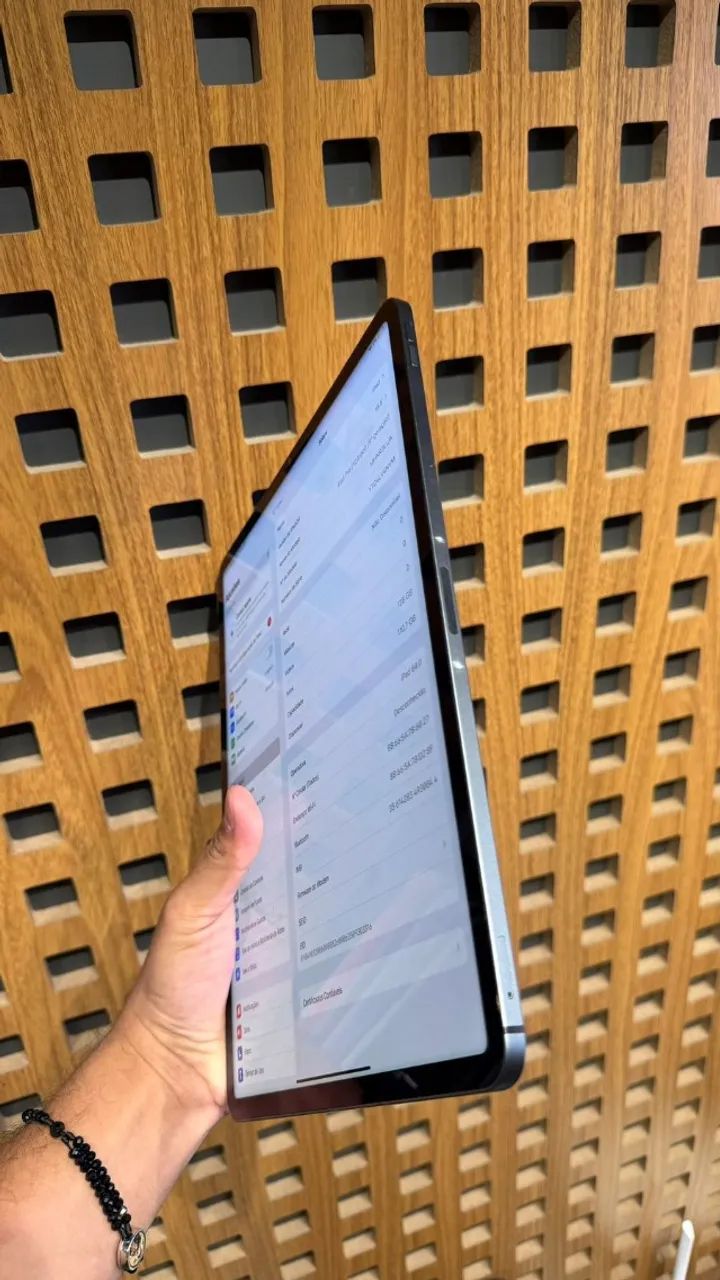 iPad Pro 12.9 M1 128GB 5ª Geração + CELULAR - PENCIL - CASE - CARREGADOR NOVO - Foto 5