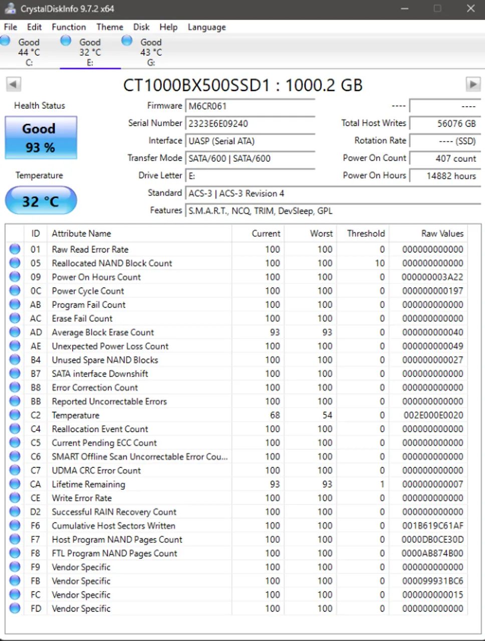 SSD Crucial BX500 1TB - Foto 3