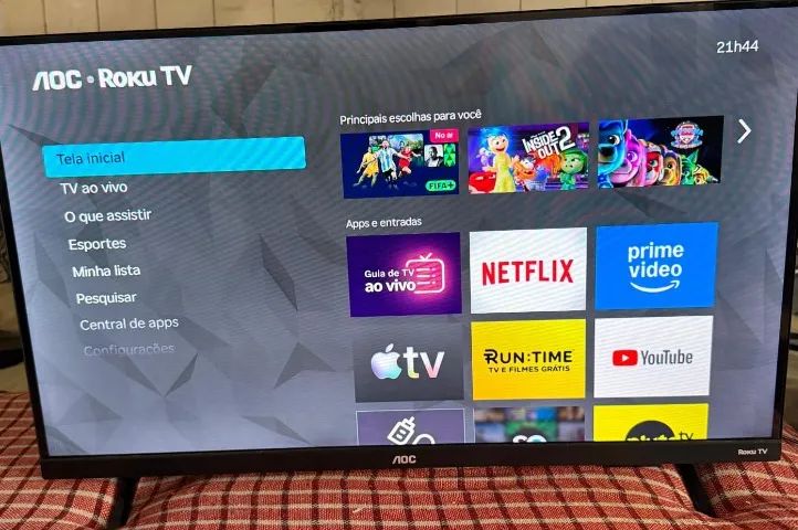 VENDO TV AOC 32 POLEGADAS SEMI NOVA - Foto 3
