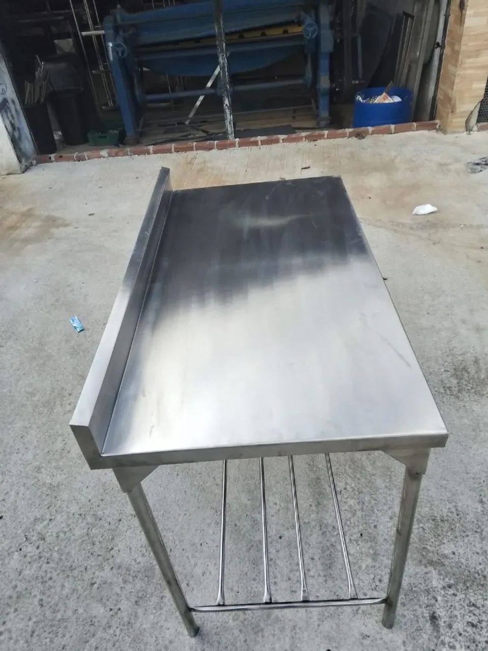 Mesa inox 150x60