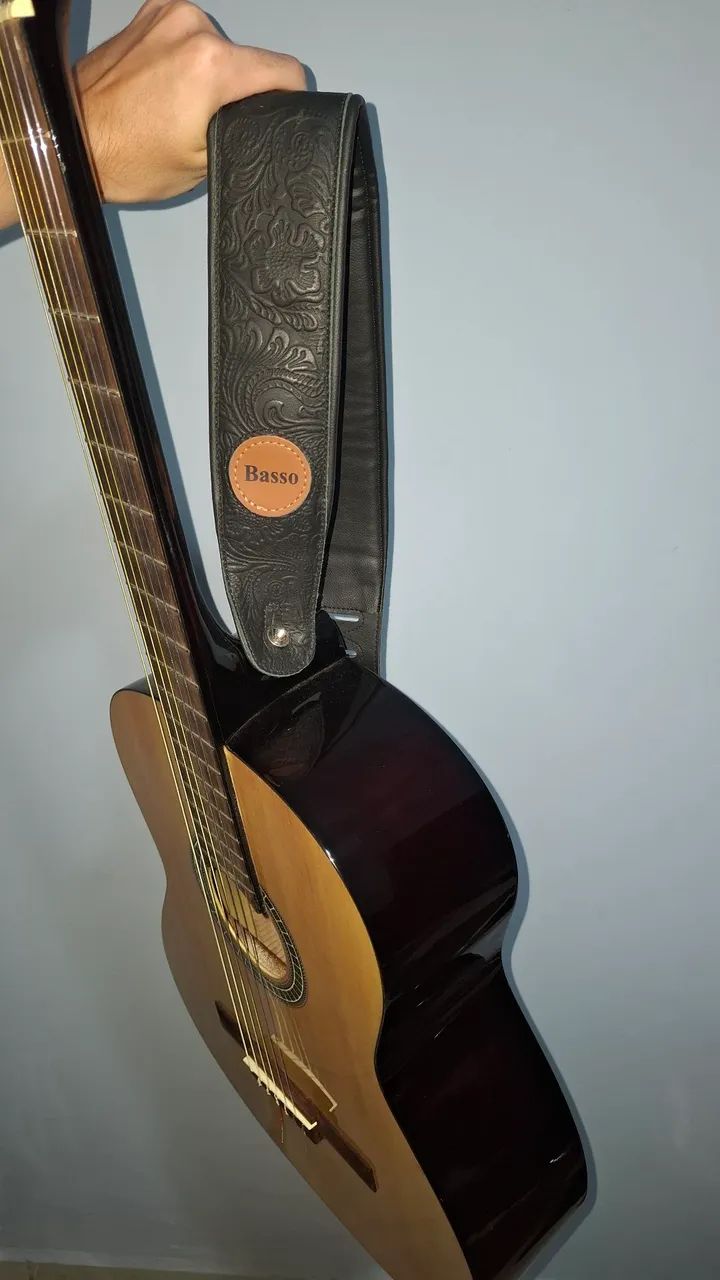 Violão Giannini cordas de aço com alça para pescoço  - Foto 3