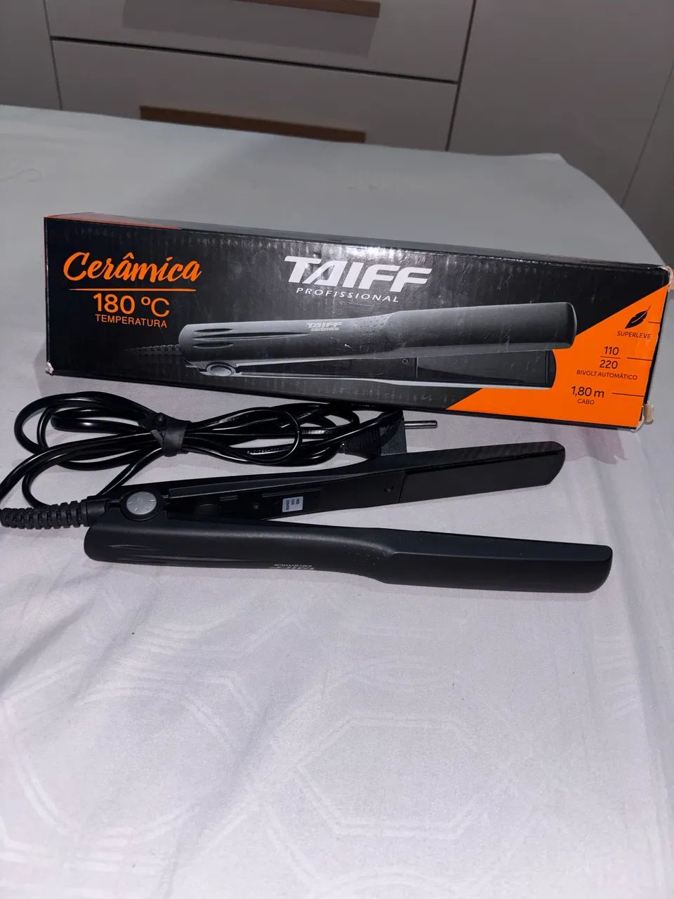 Prancha da Taiff, pegando perfeitamente 