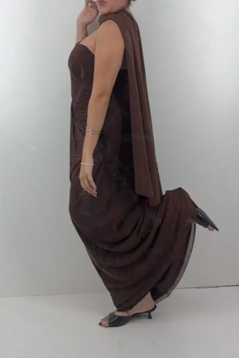 Vestido Madrinha Marrom - Foto 4