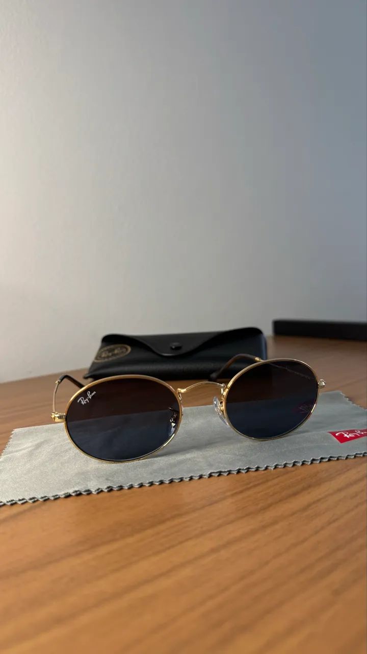 Óculos escuros Ray-Ban oval 