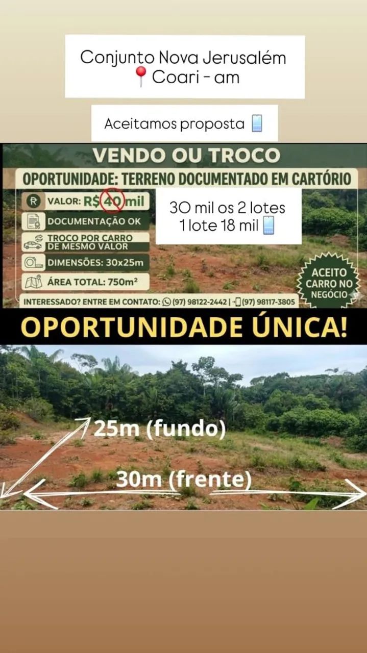 Vendo terreno 