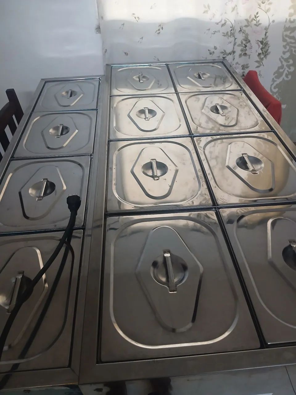 Buffet quente e frio 110v