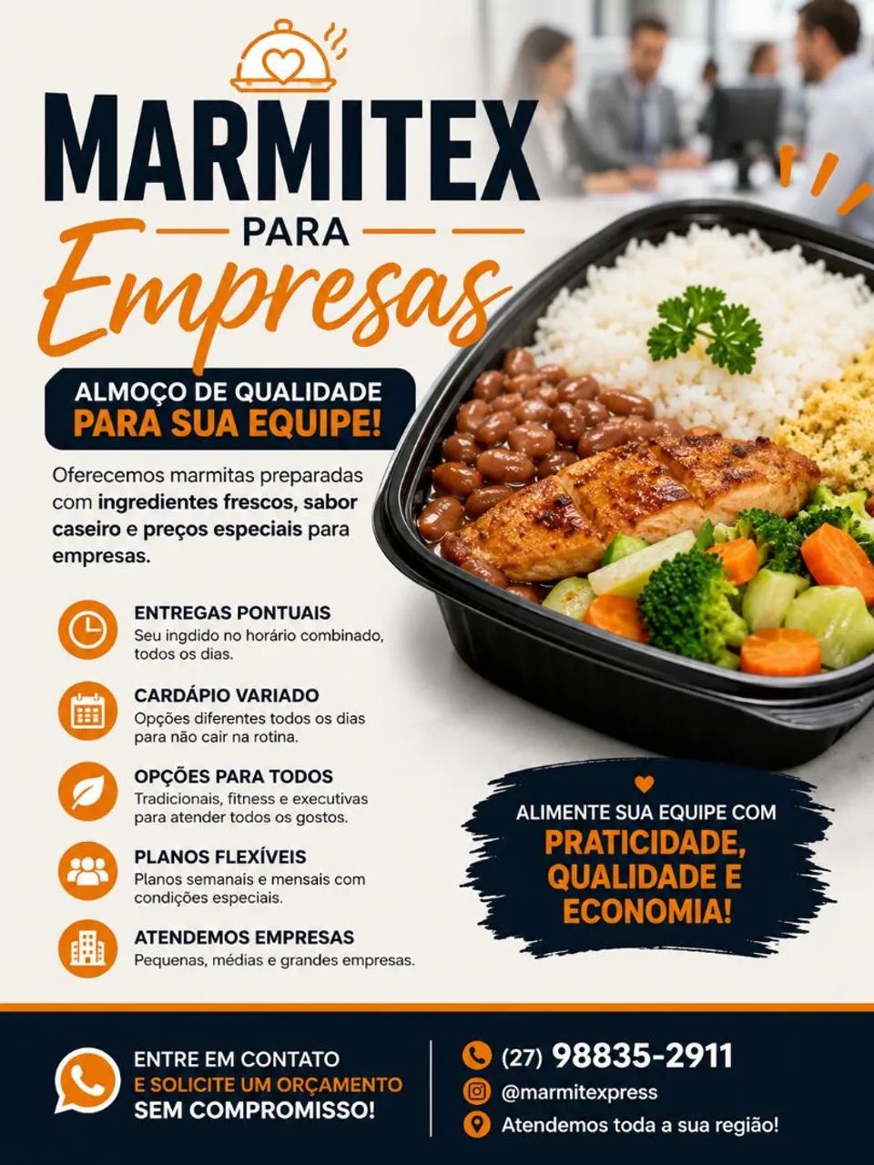 Marmitex para empresas