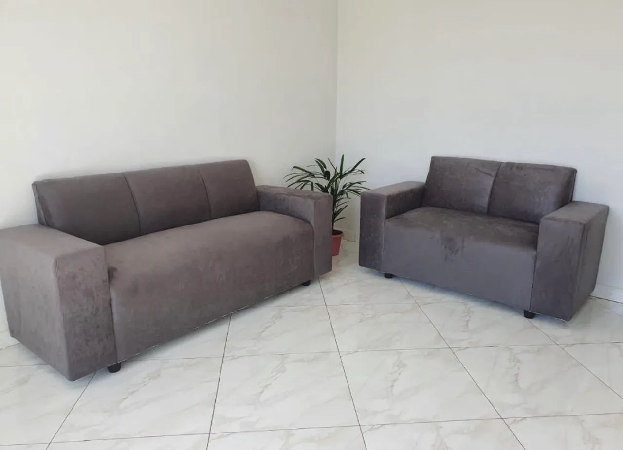 !!JOGO SOFÁ NOVO!! 12 x 64,90 cartão  - Foto 2