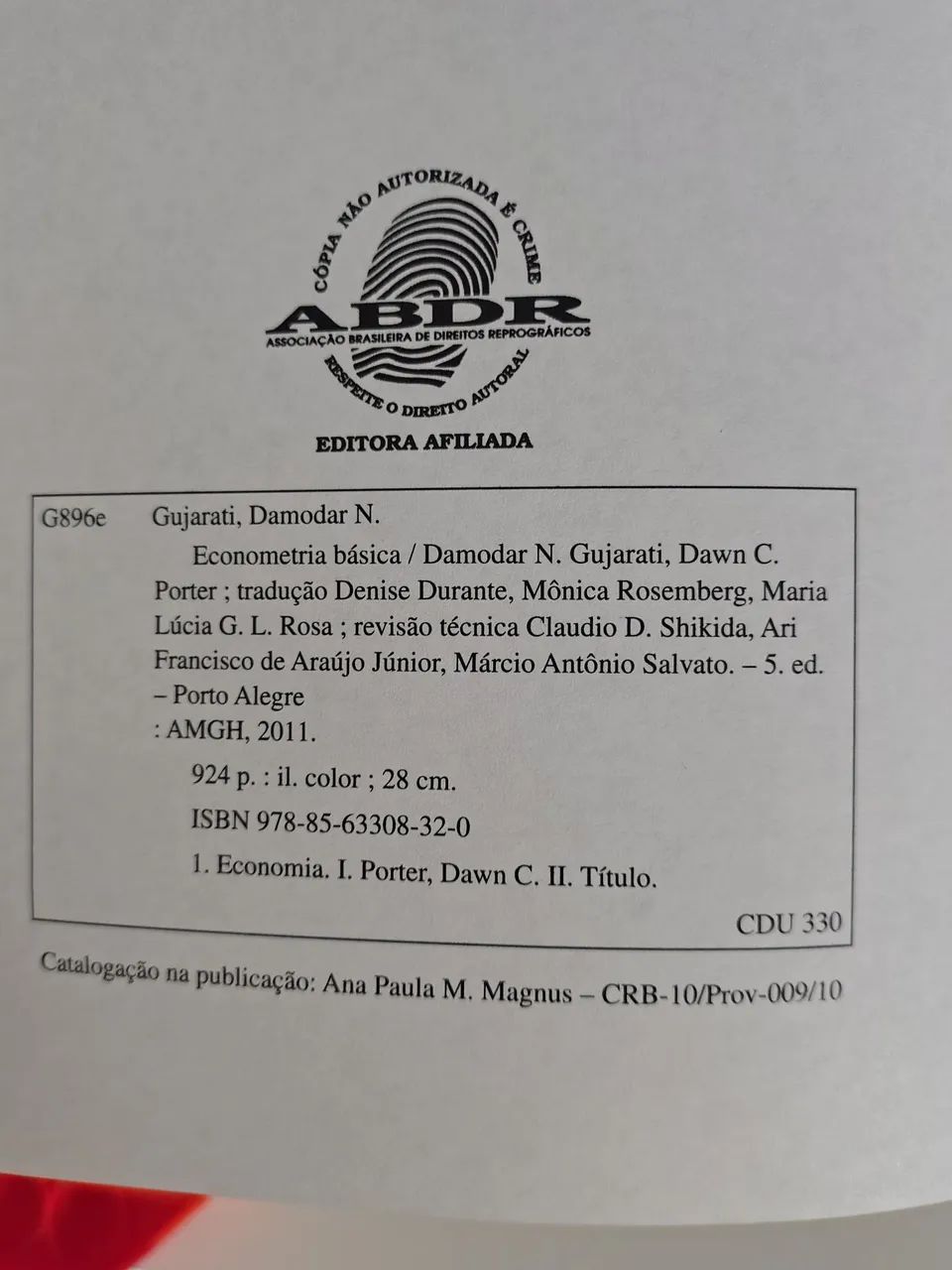 Livro Econometria  - Foto 2