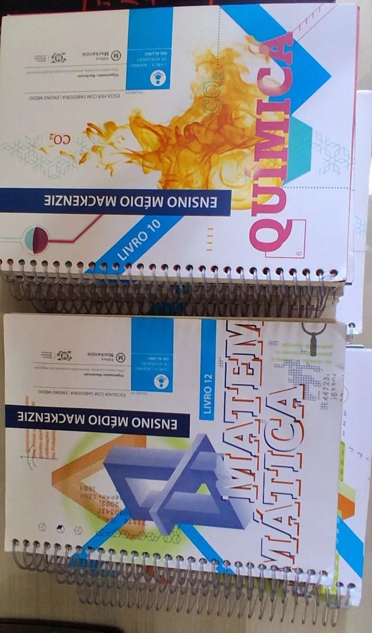 Livros do 3 ensino médio mackenzie 