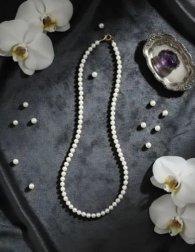 colar de pérolas hstern - 92 cm - fecho em ouro 18k - 'coleção pérolas' - Foto 4